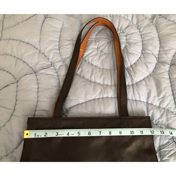 SmartPak Reversible Leather Tote Bag - Picture 3 of 7